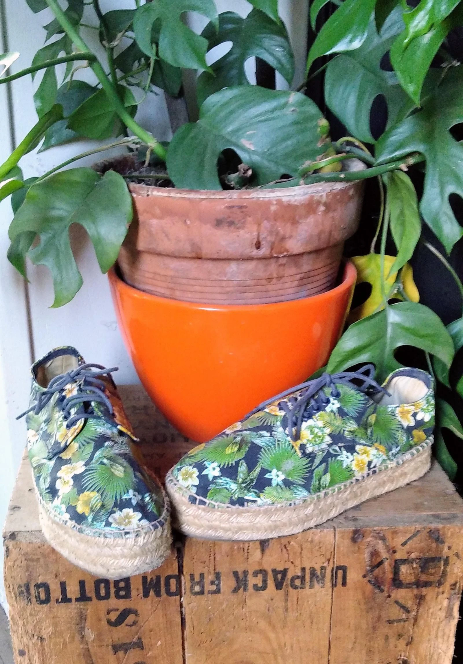 Magnifiques espadrilles compensées pointure 37